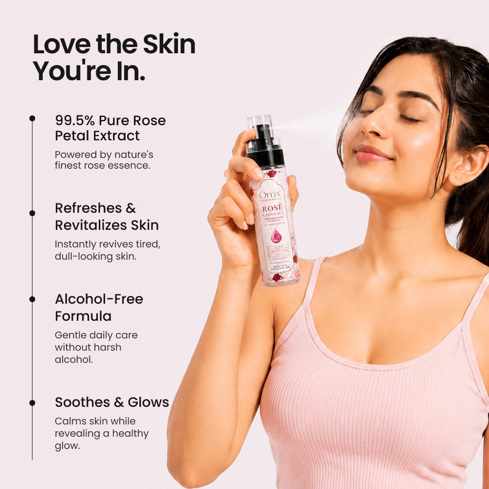 Facewash + Rose Radinace - Combo