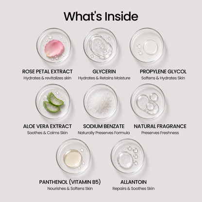 Facewash + Rose Radinace - Combo