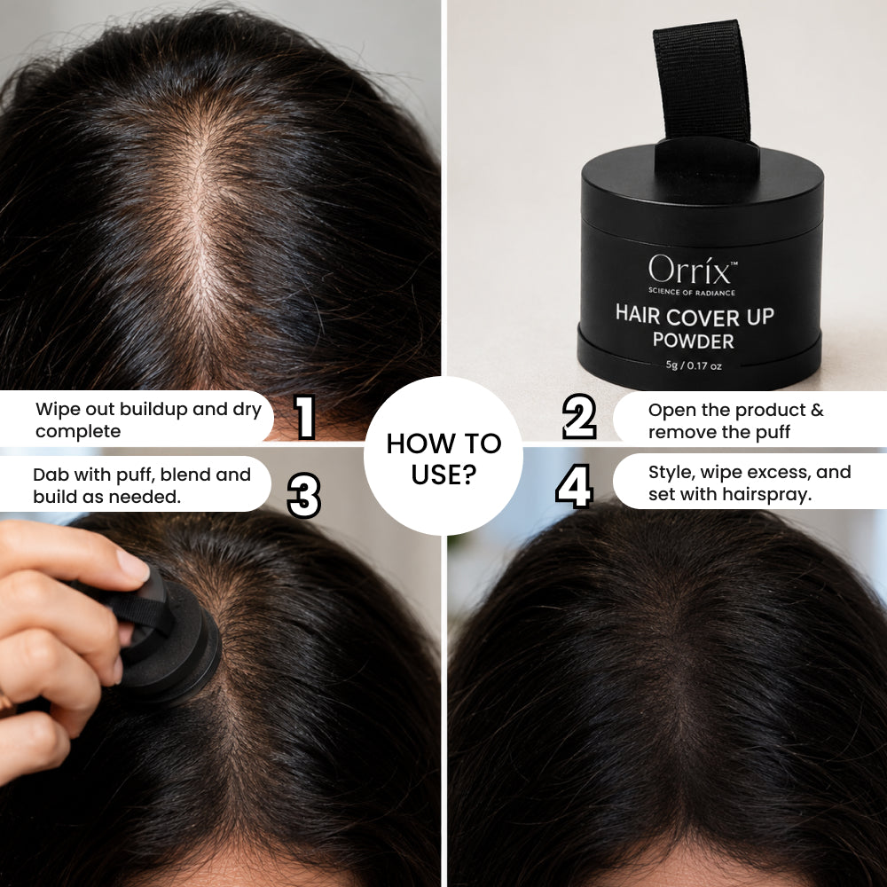 Facewash + Hair Cover UP- Combo