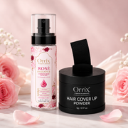 Hair Powder + Rose water