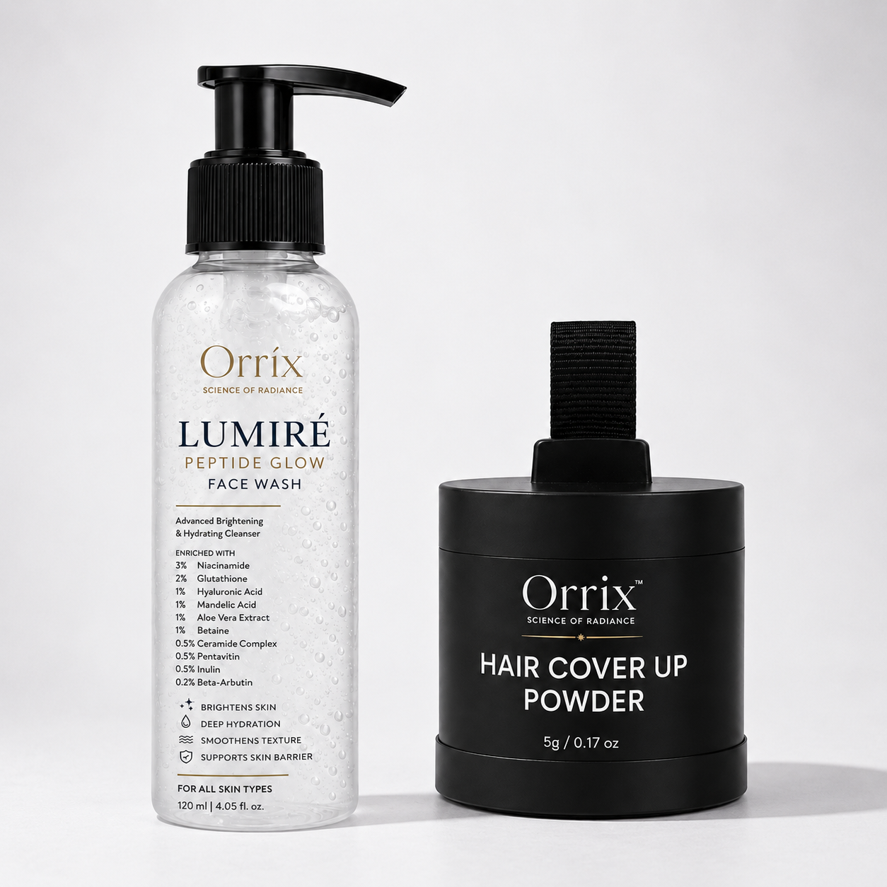 Facewash + Hair Cover UP- Combo