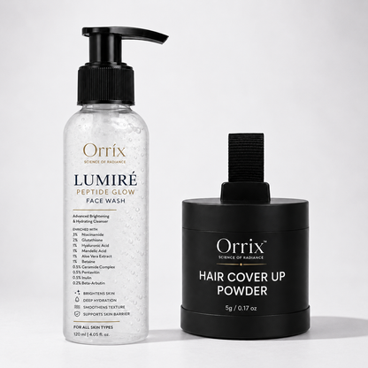 Facewash + Hair Cover UP- Combo