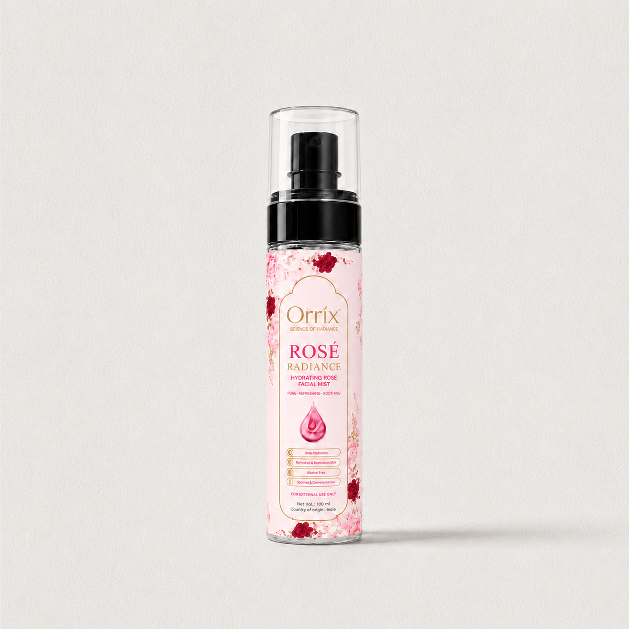 Rose Hydrating Facial Mist Net - 100 ML