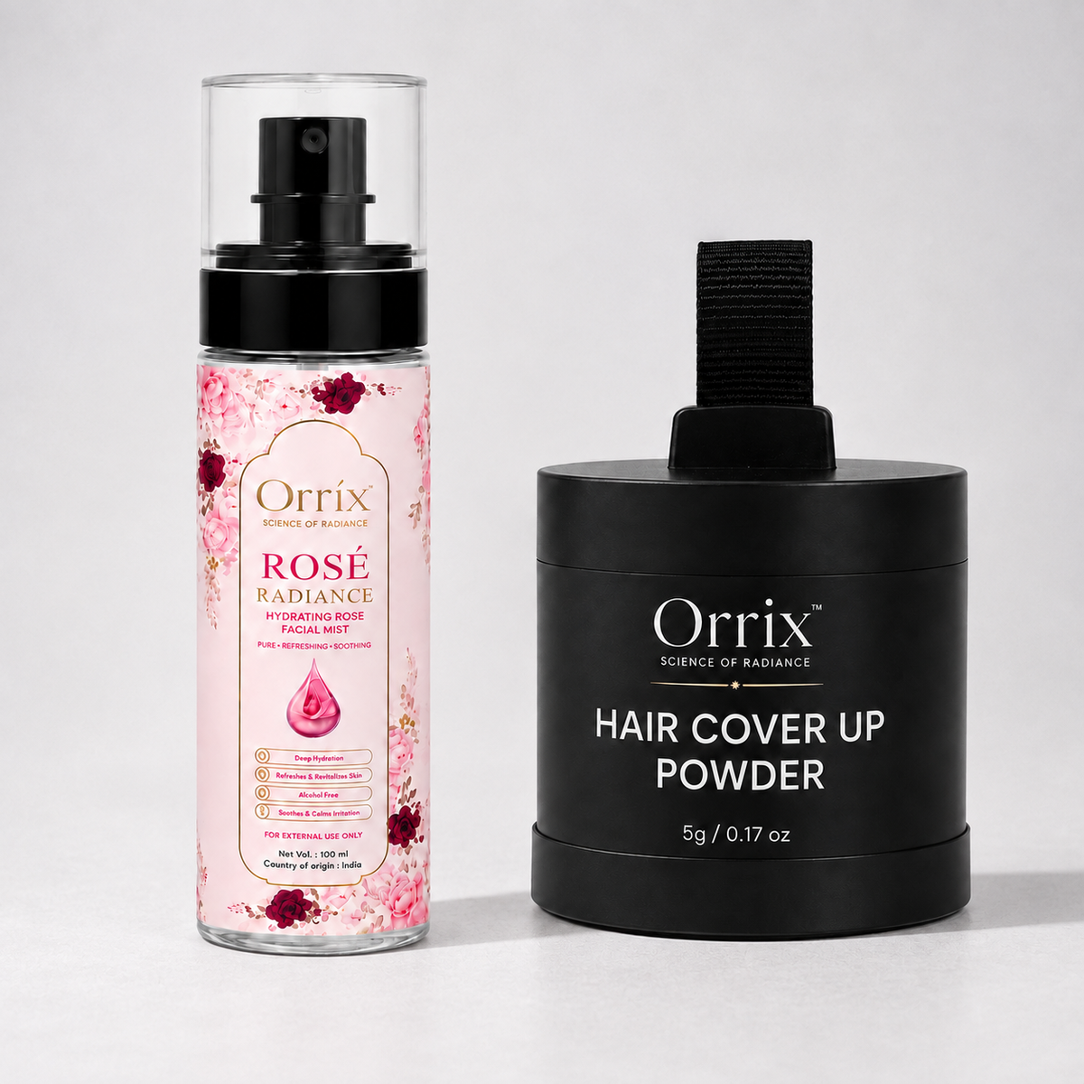 Hair Cover Up + Rose  Radinace - Combo